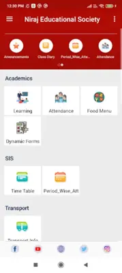 Niraj Schools android App screenshot 2